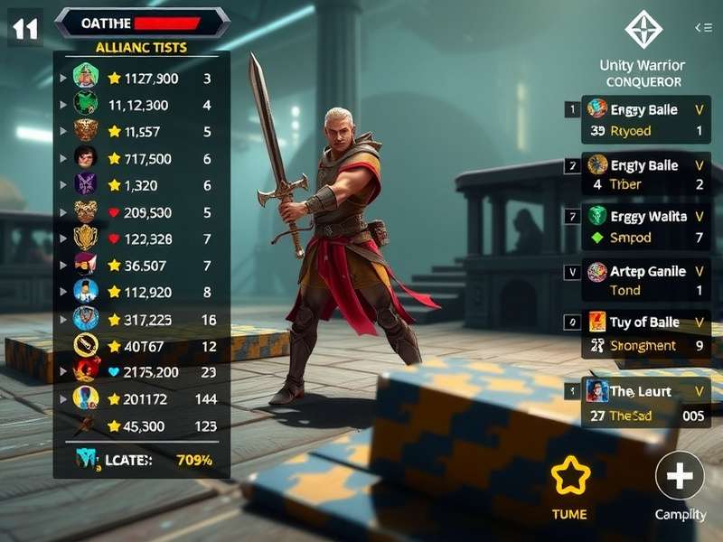 Unity Warrior Conqueror alliance battle